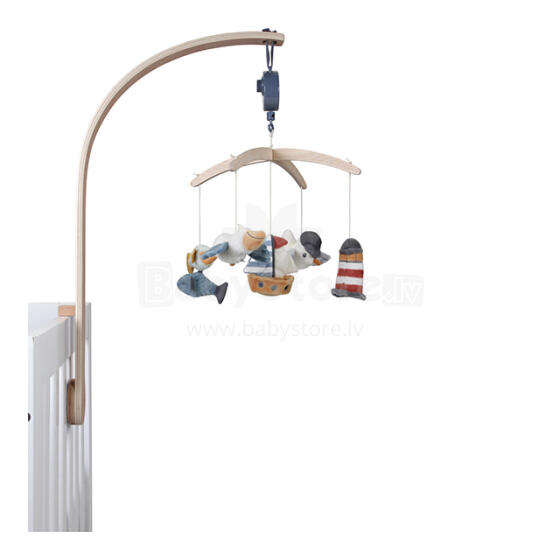 Little Dutch Wooden Music Mobile Sailors Bay Art.8600