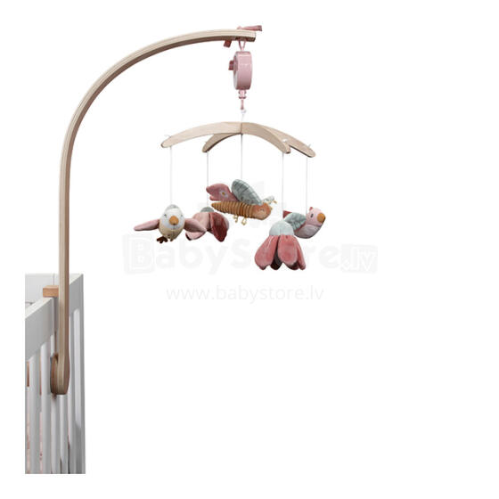 Little Dutch Wooden Music Mobile Flowers & Butterflies Art.8700