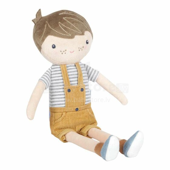 Mažoji olandų lėlė Jim Art. 4524 Minkšta žaislinė lėlė, 35 cm