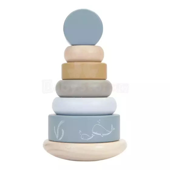 Little Dutch Ring Stacker Art.8013 Ocean Blue