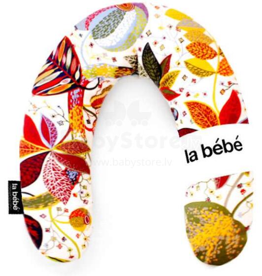 La Bebe™ Rich Maternity Pillow Memory Foam Art.113571 Red Leaf Fall, Pillow with memory foam filling, 30x104 cm