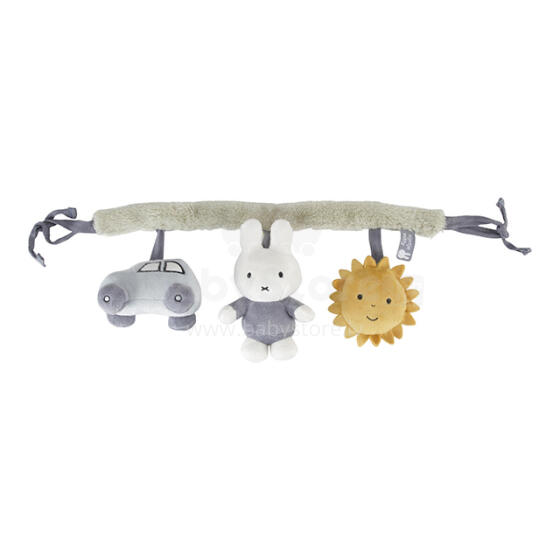 Little Dutch Stroller Toy Chain Miffy Fluffy Blue Art.NIJN934