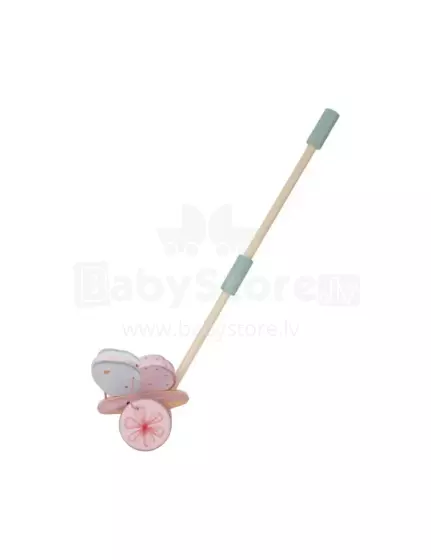 Little Dutch Pull Along  Art.7343 Fairy Garden  Butterfly Push Toy on Wheels