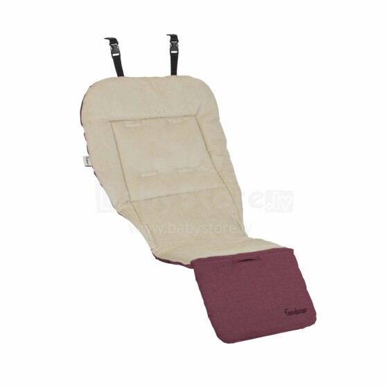 Emmaljunga  Soft Seat Pad Art. 62902 Eco Red  Pehme vooder jalutuskäru