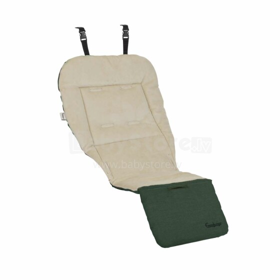 Emmaljunga  Soft Seat Pad Art. 62903 Eco Green  Pehme vooder jalutuskäru