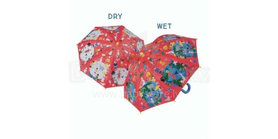 Floss&Rock Zuja Art.43P6400 Colour Changing Umbrella - One World