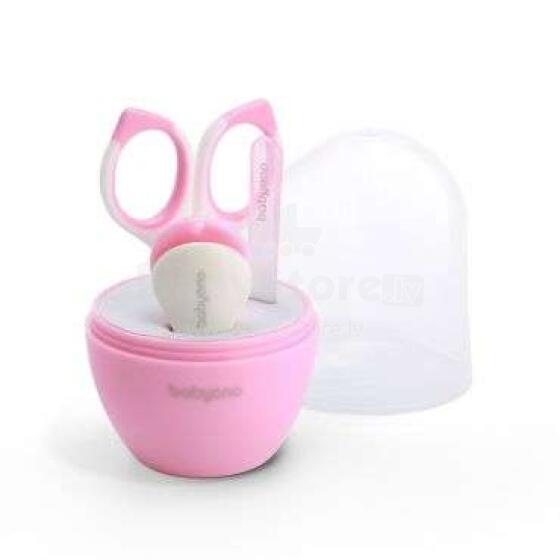 BabyOno Art.398/02 Baby manicure set: nail file, scissors, clippers