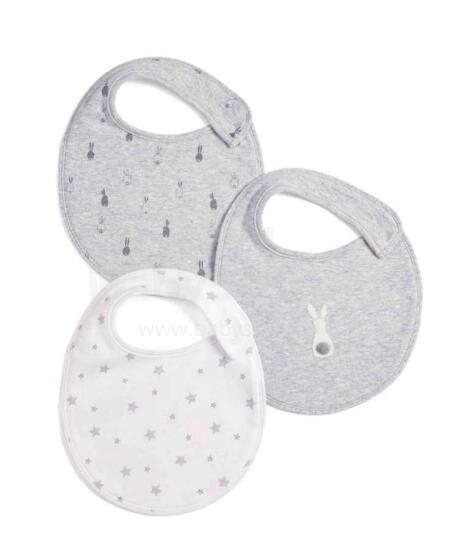 Mamas&Papas Bib Bunny Art.114661  Kids bibs,3 pc