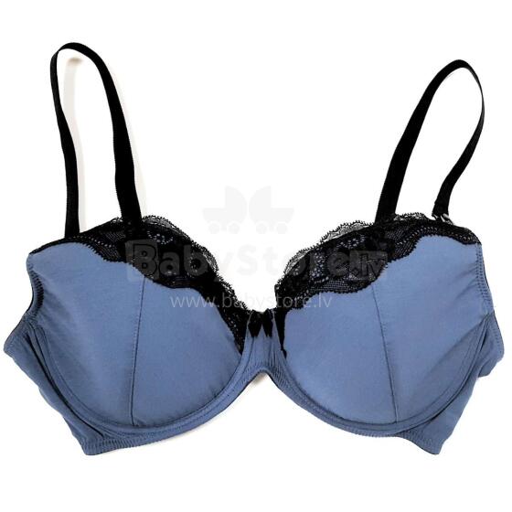 La Bebe™ Boutique Lingerie Cotton Art.114711 Maternity and Nursing Bra with stable breast support