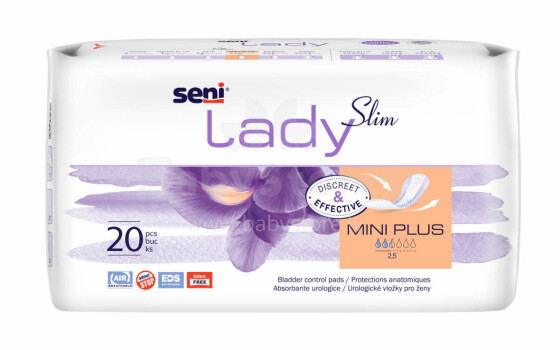 Seni Lady Slim Mini Plus Art.114805 урологические прокладки, 20 шт.