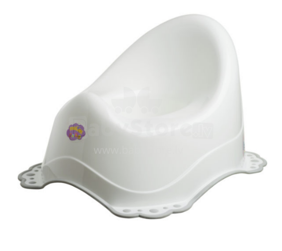 Maltex Classic Art.7200/01 White/Grey Chamber pot