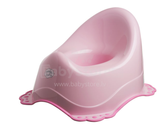 Maltex Classic Art.7200/19 Light pink/Pink Bērnu podiņš ar neslīdošo gumīju