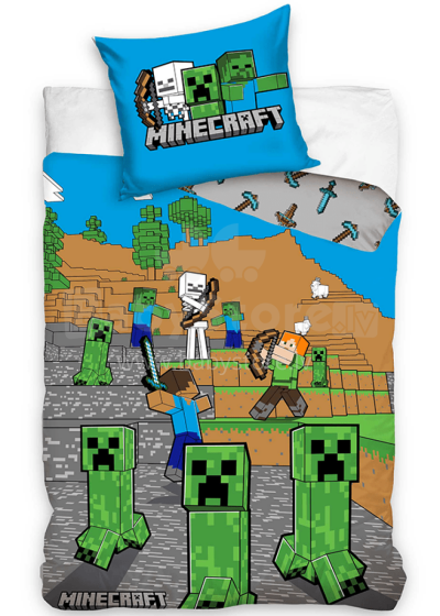 Carbotex Bedding Set Minecraft Art.MC004-13