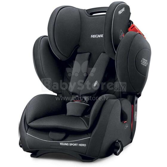 Recaro Young Sport Hero Art.6203.21534.66 Performance Black   autokrēsls 9-36 kg