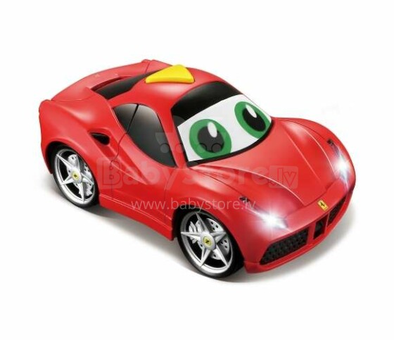 „BB Junior Ferrari“ šviesos ir garso menas. 16-81002 Mašina