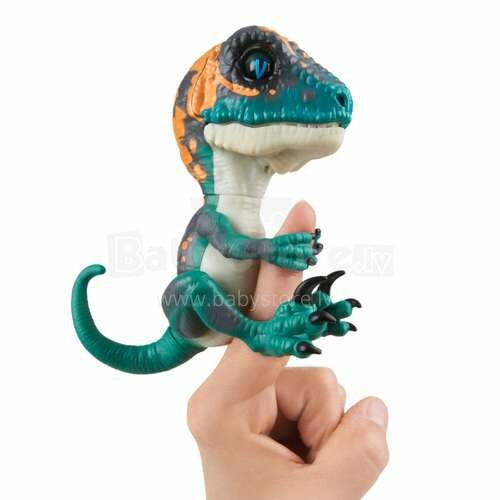 Fingerlings Velociraptor Fury Art.3783  Käeshoitav interaktiivne mänguasi