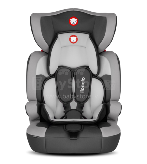 Lionelo LEVI ONE grey Autosēdeklis 9-36 kg