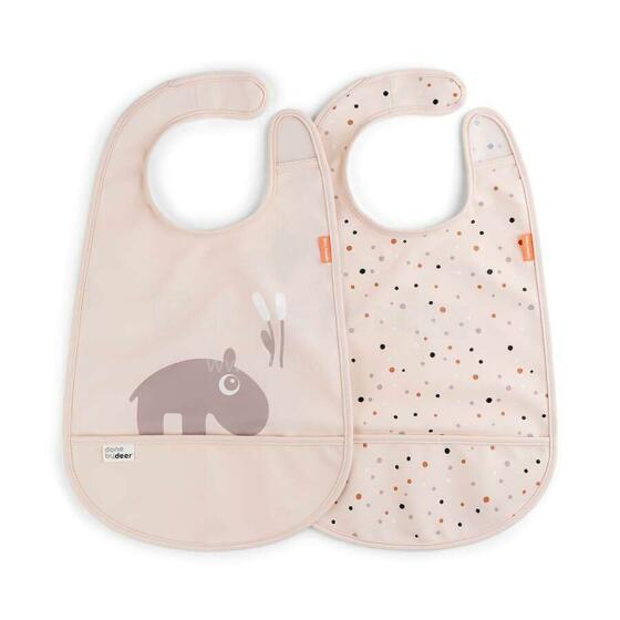 Done by Deer Elphee Powder Art.1323821 Bib with velcro 2-pack Ozzo Powder