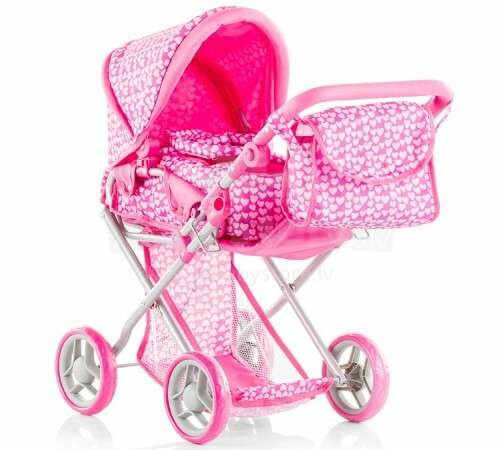 Baby Mix Art.9333C-M1806W Lėlių vežimėlis