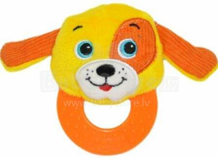 BabyMix Plush Rattle Dog Art.TE-8610-12A