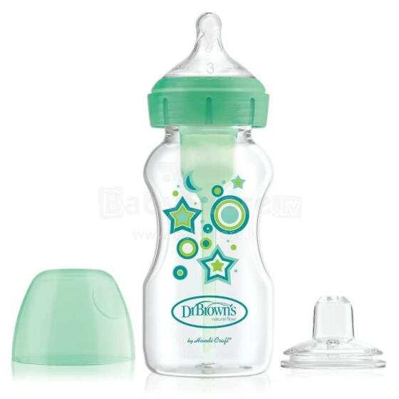 Dr.Browns Options+ Art.WB91606 anti-colic feeding bottle, 270ml