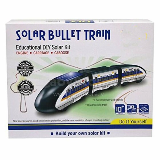 BebeBee Solar Bullet Train Art.295030 Elektromehāniskais vilciens