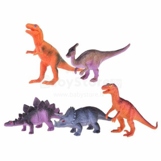 BebeBee Dinosaurs Set Art.500243  Laste mänguasjade prits - haamer