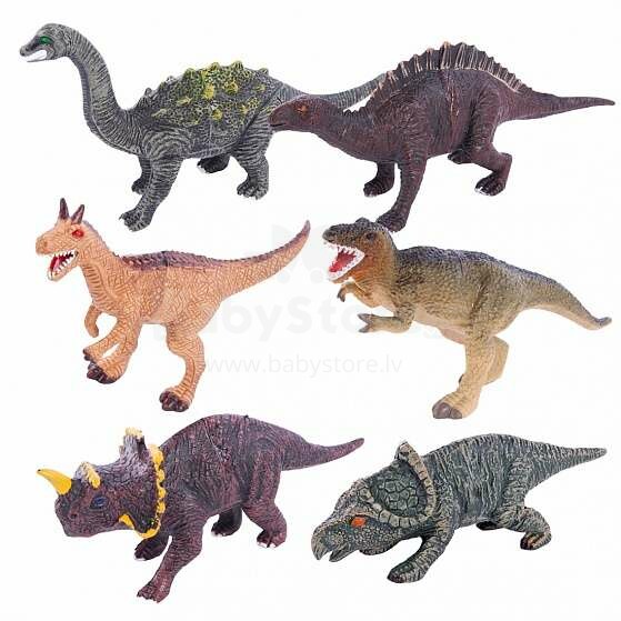 BebeBee Dinosaurs Set Art.500244  Laste mänguasjade prits - haamer