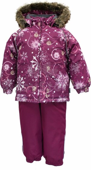 Huppa'20 Avery Art.41780030-94234 Šilta kūdikio žieminė šiltų kostiumų striukė + kelnės