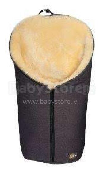 Fillikid Lambskin Footmuff Elbrus Art.94100-97 Darkgrey Melange sleeping bag