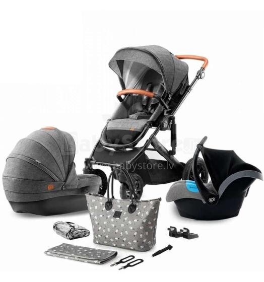 KinderKraft Prime Grey 3 in1 Art.KKWPRIMGRMB300