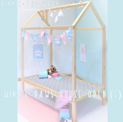 Winnie The Winnie Paw House Art.116469 детская кроватка