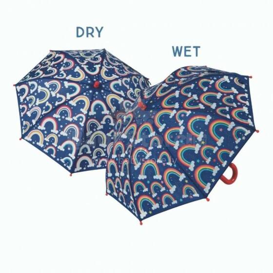 Floss&Rock Zuja Art.43P6406 Colour Changing Umbrella - Rainbows