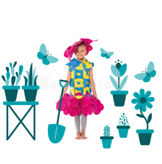 Costume Puzzle Flora Art.116505  Karnēvala kostīms Floras pasaku botāniķis