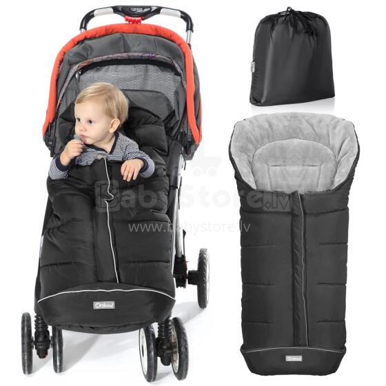 Bebe Basic Footmuff Universal Art.116584 Black