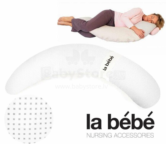 La Bebe™ Moon Maternity Pillow Art.103260 Подушка-подковка для беременных с наполнителем из полистерола