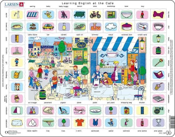LARSEN Art.EN2 Puzzle Cafe 70 pcs.