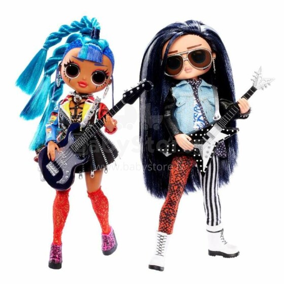 LOL Surprise Remix Rocker Boi and Punk Grrrl Art.567288 Модная кукла с аксессуарами,2шт