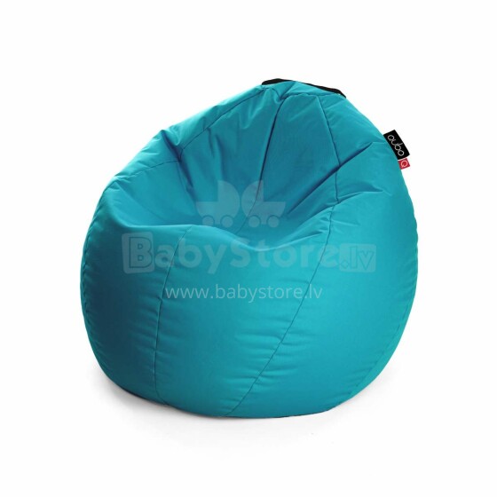 „Qubo ™ Comfort 80 Wave Blue Art.116758“ maišelis, pūstukai, minkšti pupelių krepšiai, sėdmaišiai