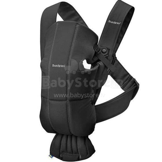 Babybjorn Baby Carrier Mini Cotton   Art.021056 Black