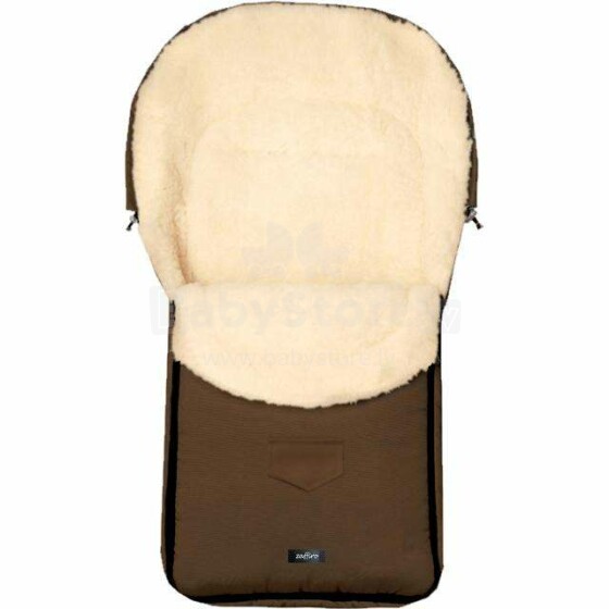 Womar S7 Classic Art.3-Z-SW-S7-018 Chocolate  Спальный мешок на натуральной овчинке для коляски