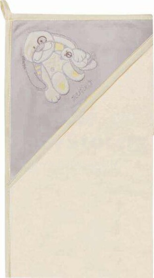 Womar Towel Art.3-Z-OK-114 Beige  Froteerätik lastele kapuutsiga 80 x 80 cm