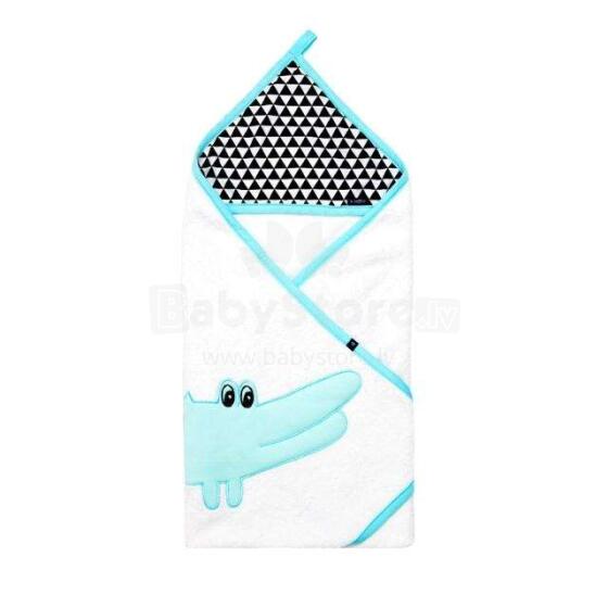 Womar Towel Art.3-Z-OK-099 Turquoise   Baby Bath Towel 80x80 cm