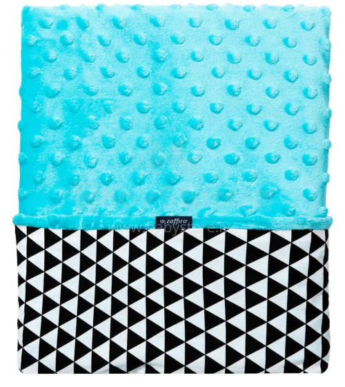 Womar Blanket Minky  Art.3-Z-KM-012 Мягкое двухсторонее одеяло-пледик из микрофибры Пузырьки