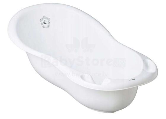 TegaBaby Royal Art.RL-005-103-C White/Black Vanna 102 cm LUX ar termometru