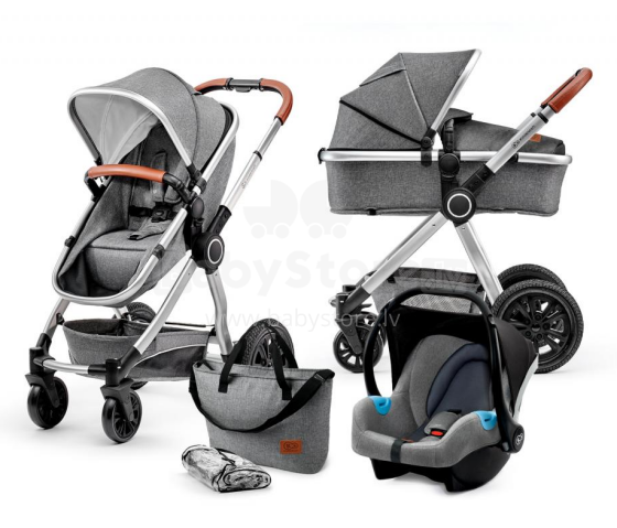 KinderKraft'20  Veo  3 in1 Art.KKWVEOGRY30000 Grey