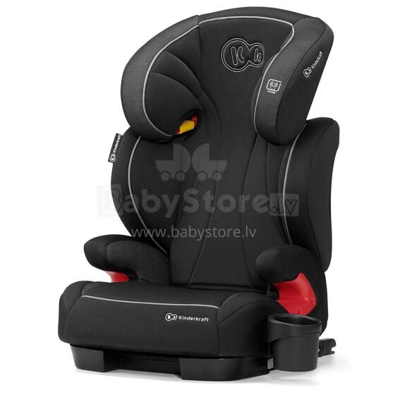 KinderKraft'20 Unity Isofix Art.KKFUNITBLK0000 Black  Bērnu Autosēdeklītis 15-36kg