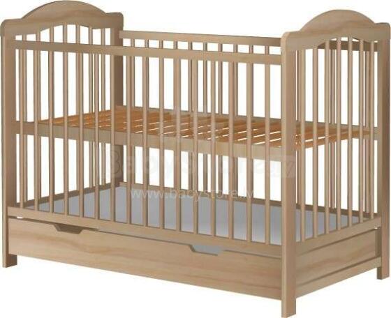 Baby Crib Club AK  Art.117581 Natural