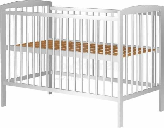 Baby Crib Club KC Art.117591 Bērnu kokā gultiņa 120x60cm