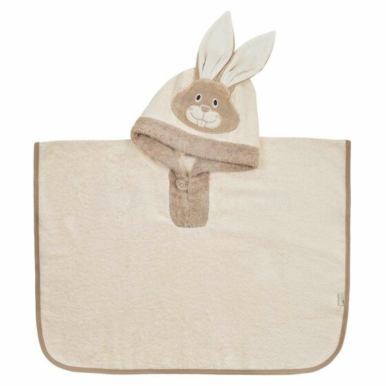 Bio Baby Poncho Rabbit Art.97218507  Полотенце-пончо